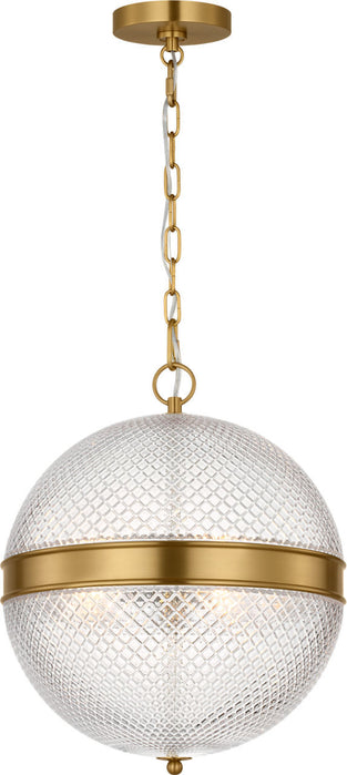 Visual Comfort Studio - AP1303BBS - Three Light Pendant - Lucinda - Burnished Brass | Burnished Brass