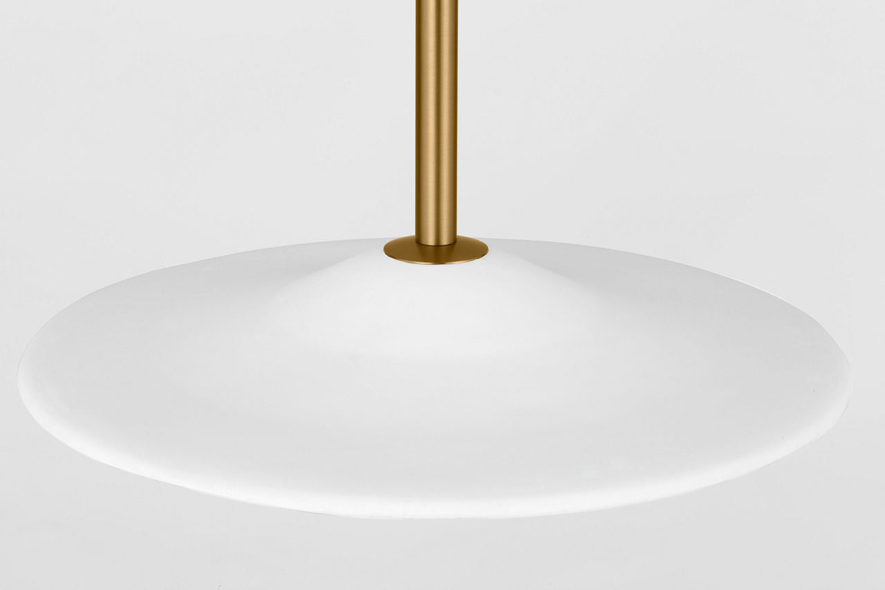 Visual Comfort Studio - KSP1201BBS - LED Pendant - Endicott - Burnished Brass | Burnished Brass