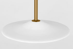 Visual Comfort Studio - KSP1201BBS - LED Pendant - Endicott - Burnished Brass | Burnished Brass
