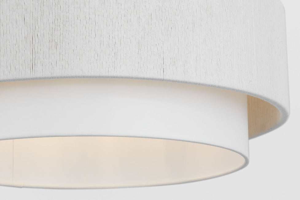 Visual Comfort Studio - EP1184AI - Four Light Hanging Shade - Belaro - Aged Iron | Aged Iron