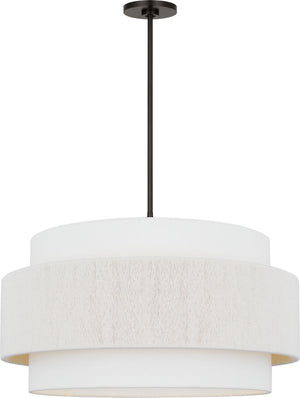 Visual Comfort Studio - EP1184AI - Four Light Hanging Shade - Belaro - Aged Iron | Aged Iron