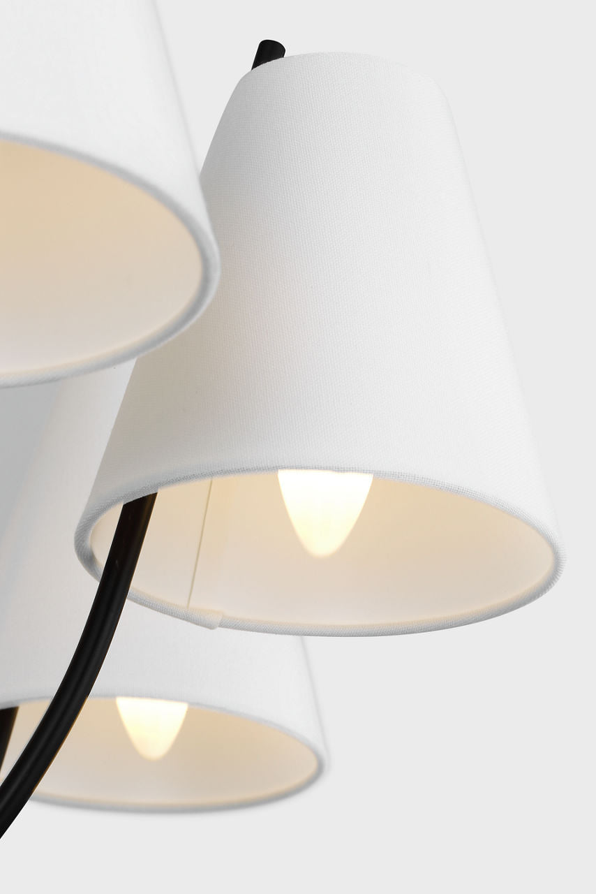 Visual Comfort Studio - CC18312AI - 12 Light Chandelier - Marina - Aged Iron | Aged Iron