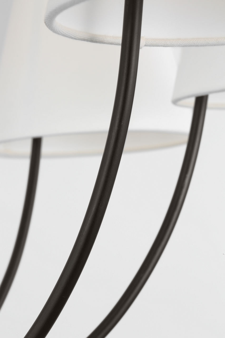 Visual Comfort Studio - CC18412AI - 12 Light Chandelier - Marina - Aged Iron | Aged Iron