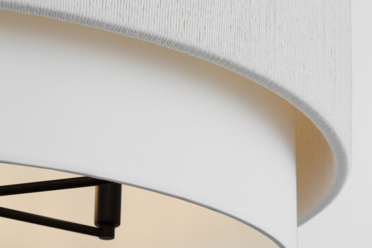 Visual Comfort Studio - EP1196AI - Six Light Hanging Shade - Belaro - Aged Iron | Aged Iron