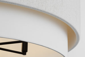 Visual Comfort Studio - EP1196AI - Six Light Hanging Shade - Belaro - Aged Iron | Aged Iron