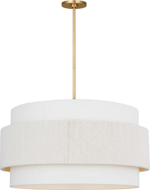Visual Comfort Studio - EP1196GD - Six Light Hanging Shade - Belaro - Gild | Gild
