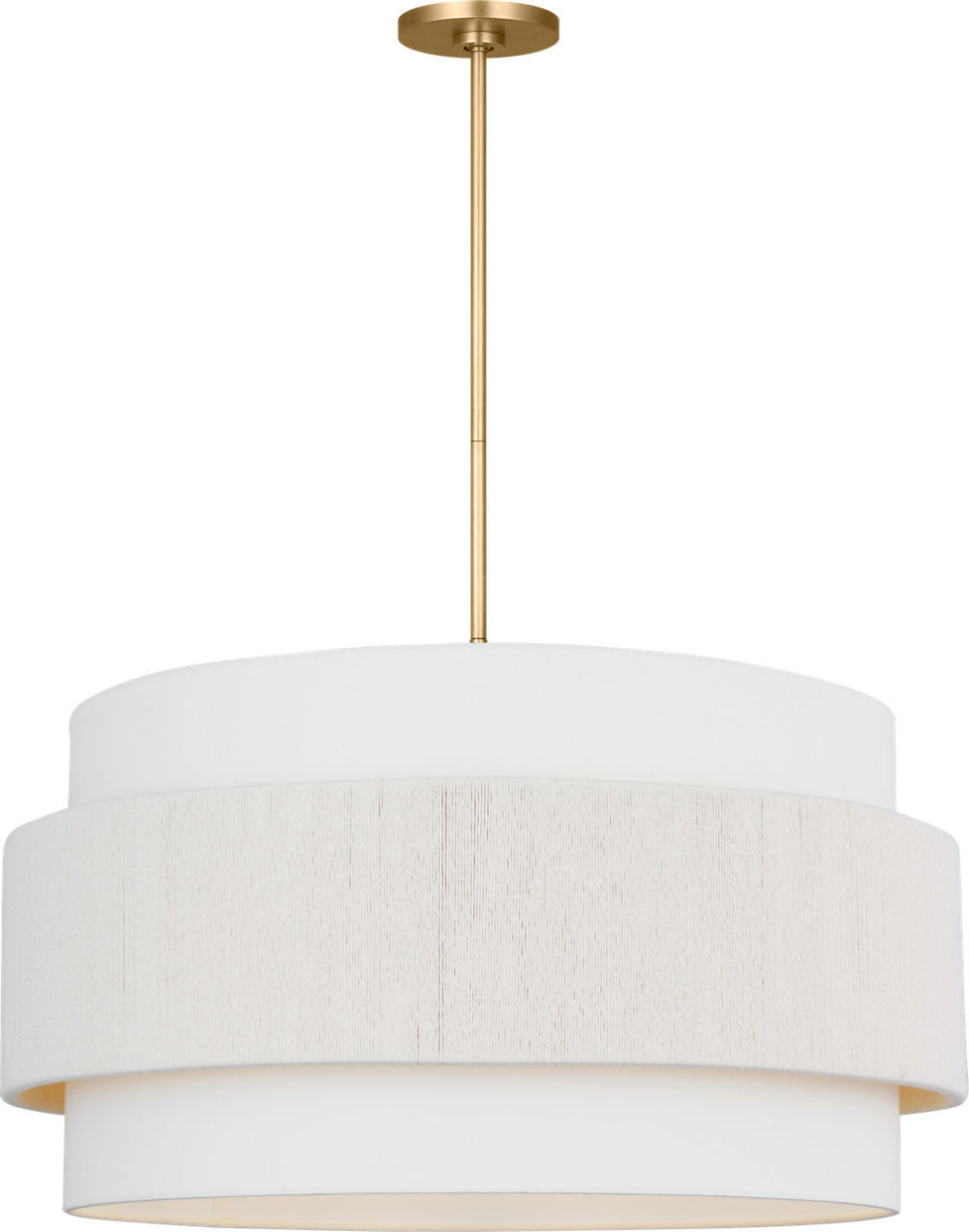 Visual Comfort Studio - EP1196GD - Six Light Hanging Shade - Belaro - Gild | Gild