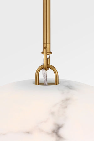 Visual Comfort Studio - CP1481BBS - One Light Pendant - Savina - Burnished Brass | Burnished Brass