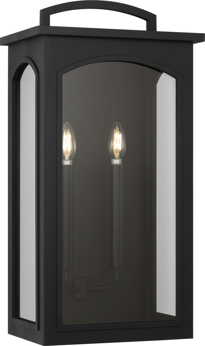 Visual Comfort Studio - CO1572TXB - Two Light Wall Lantern - Modesto - Textured Black | Textured Black