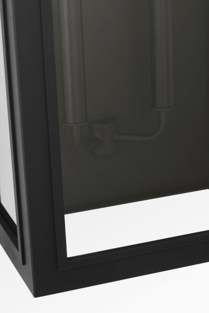 Visual Comfort Studio - CO1572TXB - Two Light Wall Lantern - Modesto - Textured Black | Textured Black