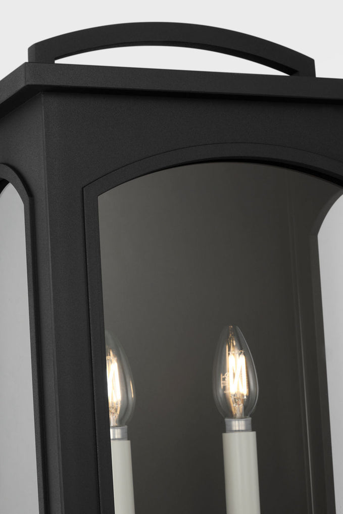 Visual Comfort Studio - CO1572TXB - Two Light Wall Lantern - Modesto - Textured Black | Textured Black