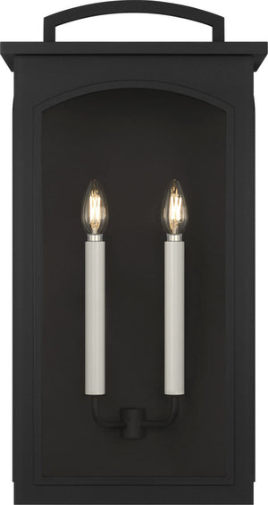Visual Comfort Studio - CO1572TXB - Two Light Wall Lantern - Modesto - Textured Black | Textured Black