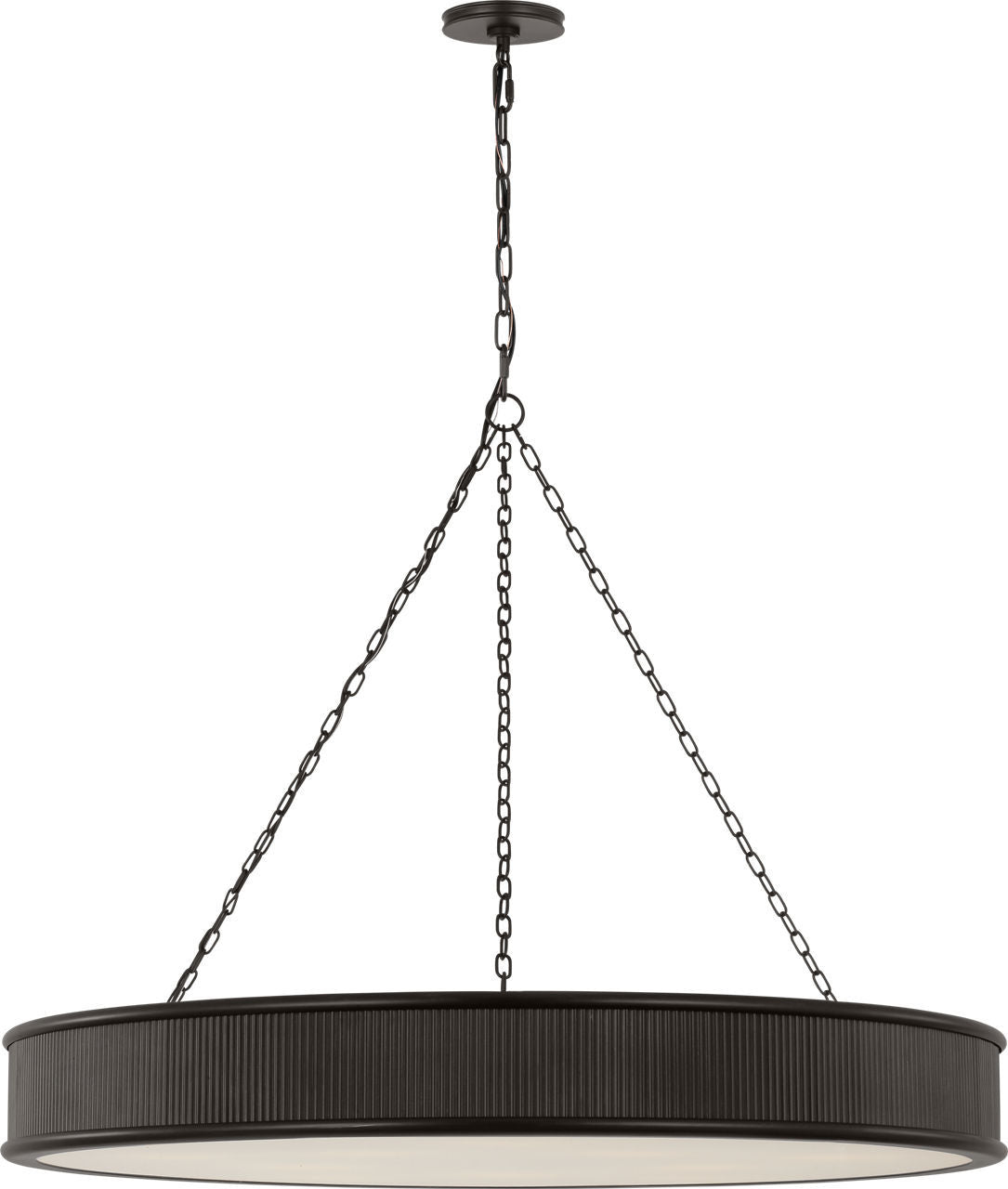 Visual Comfort Studio - PCC10110AI - Ten Light Chandelier - Ritz - Aged Iron | Aged Iron