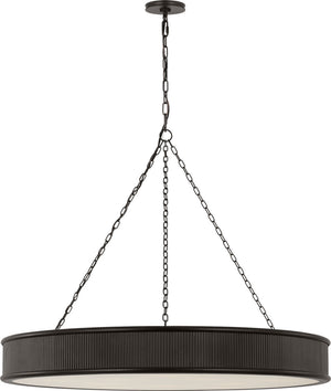 Visual Comfort Studio - PCC10110AI - Ten Light Chandelier - Ritz - Aged Iron | Aged Iron