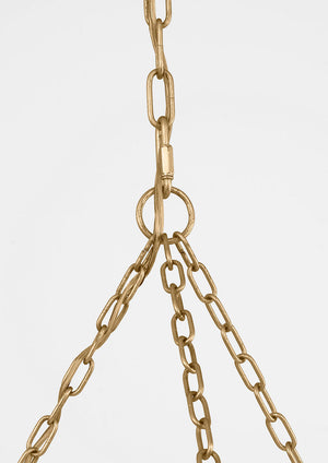Visual Comfort Studio - PCC10110GD - Ten Light Chandelier - Ritz - Gild | Gild