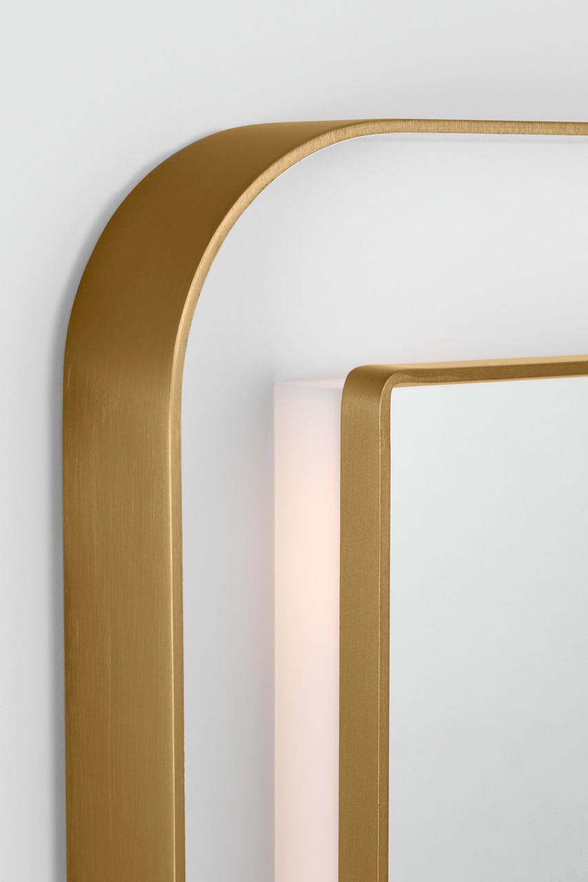 Visual Comfort Studio - KSMRIL107BBS - LED Mirror - Chopin - Burnished Brass | Burnished Brass