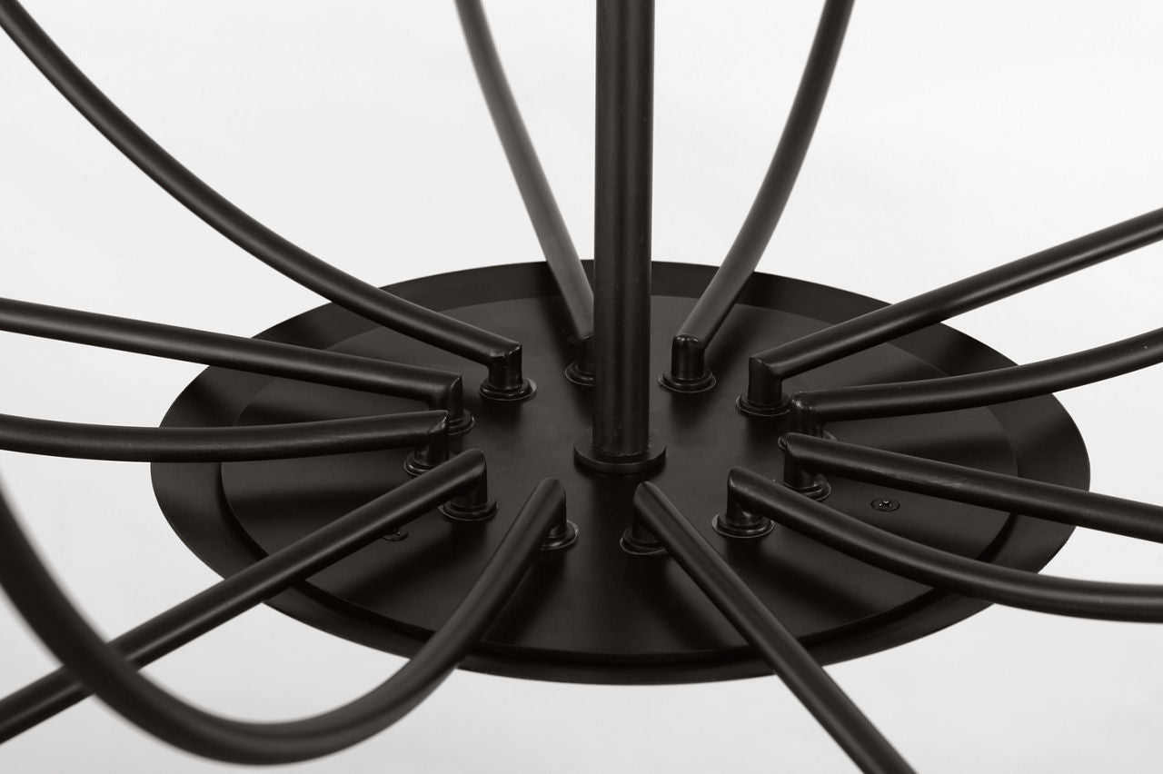 Visual Comfort Studio - EC11812AI - 12 Light Chandelier - Lois - Aged Iron | Aged Iron