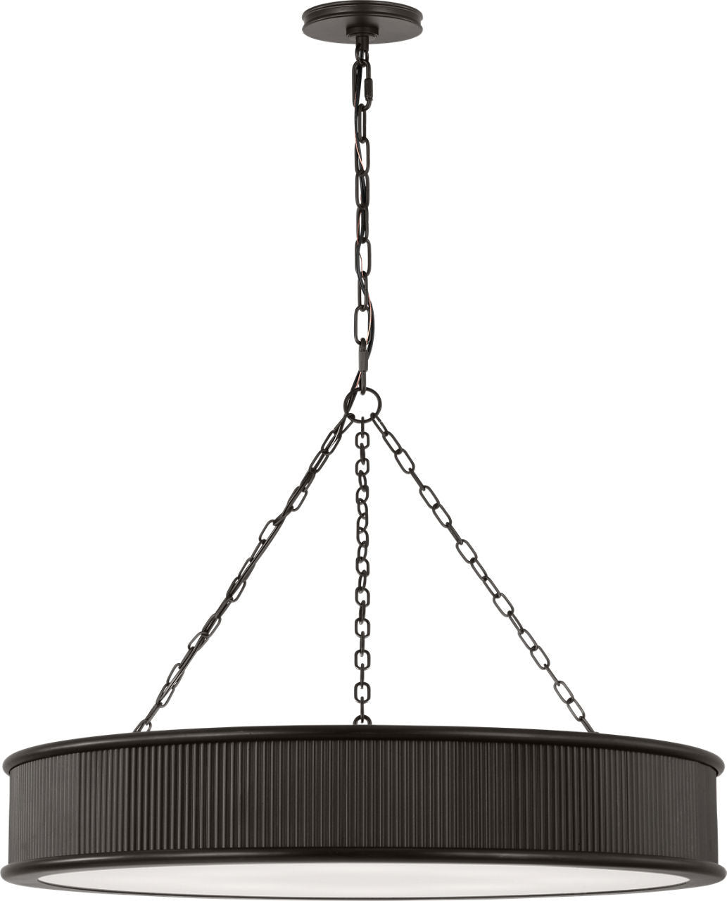 Visual Comfort Studio - PCC1008AI - Eight Light Chandelier - Ritz - Aged Iron | Aged Iron