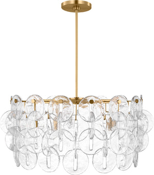 Visual Comfort Studio - KSC1165BBS - Five Light Chandelier - Candace - Burnished Brass | Burnished Brass