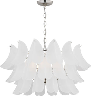 Visual Comfort Studio - CC1825PN - Five Light Chandelier - Chloe - Polished Nickel | Polished Nickel