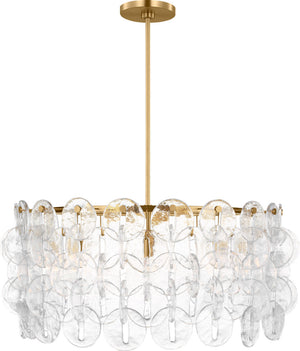 Visual Comfort Studio - KSC1158BBS - Eight Light Chandelier - Candace - Burnished Brass | Burnished Brass