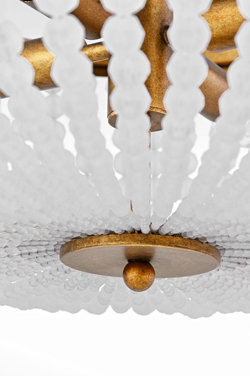 Visual Comfort Studio - LXF1014VGD - Four Light Flush Mount - Bellecour - Vintage Gild | Vintage Gild