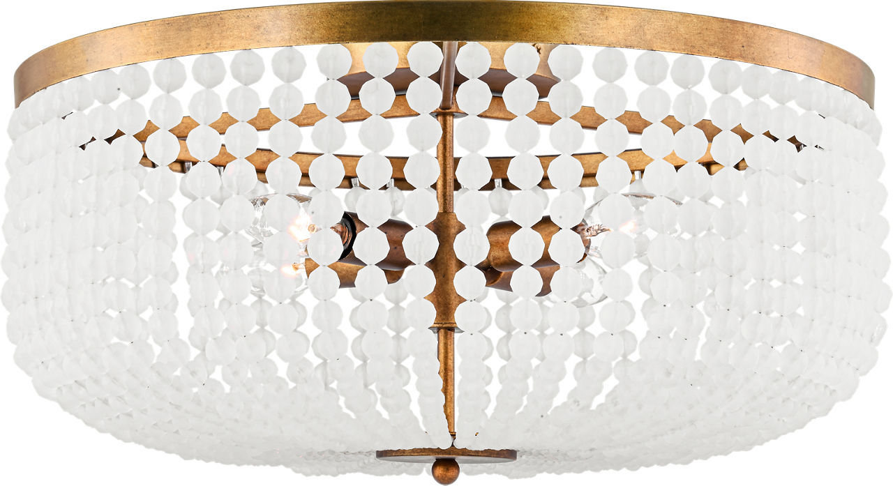 Visual Comfort Studio - LXF1014VGD - Four Light Flush Mount - Bellecour - Vintage Gild | Vintage Gild