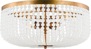 Visual Comfort Studio - LXF1014VGD - Four Light Flush Mount - Bellecour - Vintage Gild | Vintage Gild