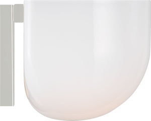 Visual Comfort Studio - LXV1001PN - One Light Wall Sconce - Cheverny - Polished Nickel | Polished Nickel