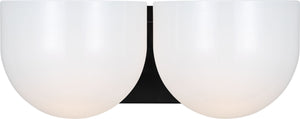 Visual Comfort Studio - LXV1002AI - Two Light Bath - Cheverny - Aged Iron | Aged Iron