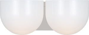 Visual Comfort Studio - LXV1002PN - Two Light Bath - Cheverny - Polished Nickel | Polished Nickel
