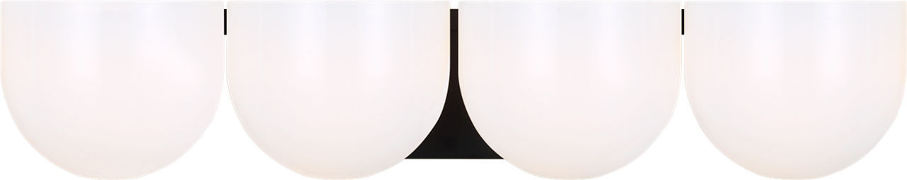 Visual Comfort Studio - LXV1004AI - Four Light Bath - Cheverny - Aged Iron | Aged Iron
