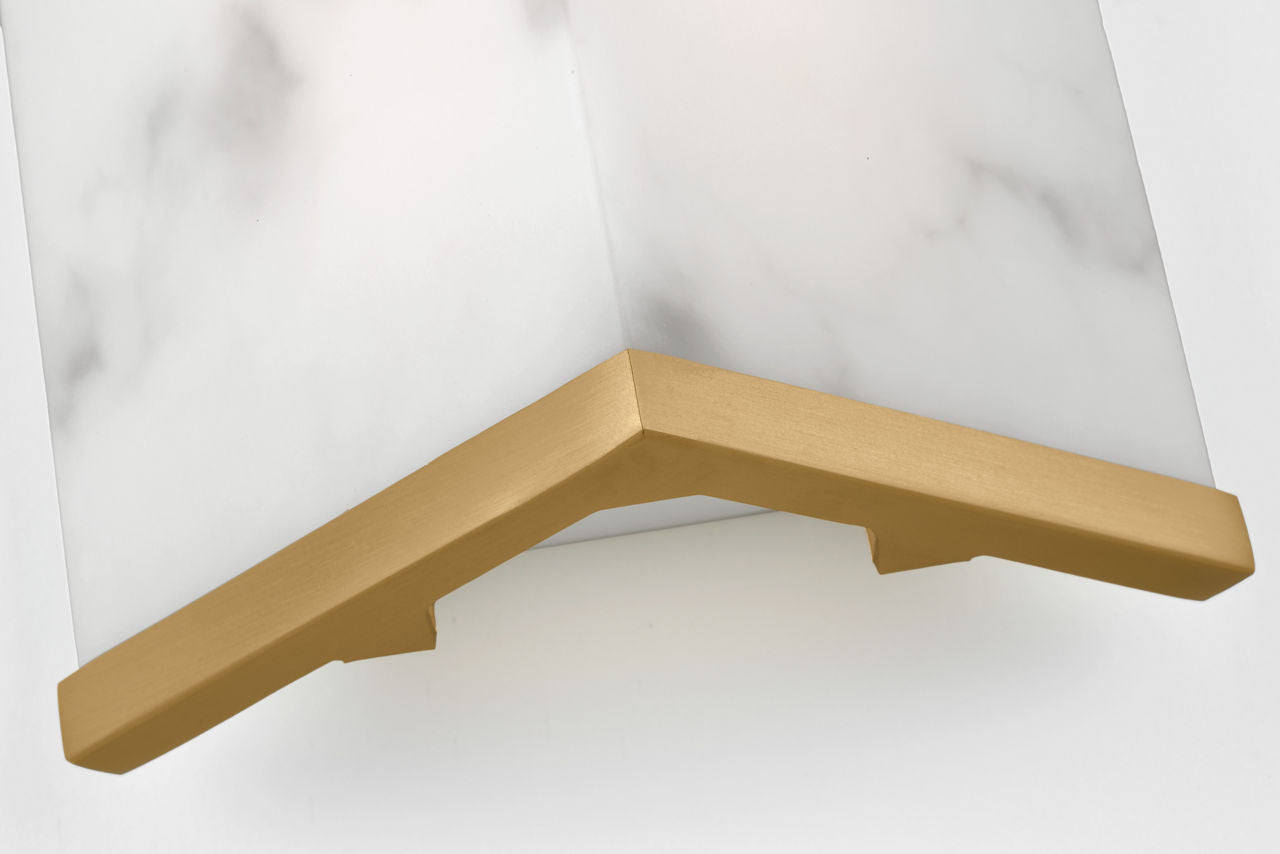 Visual Comfort Studio - LXW1091BBS - LED Bath - Cleor - Burnished Brass | Burnished Brass