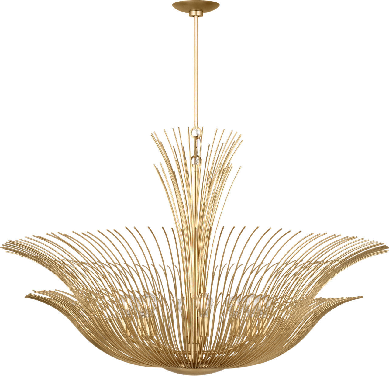 Visual Comfort Studio - LXC1218GD - Eight Light Chandelier - Dorelle - Gild | Gild