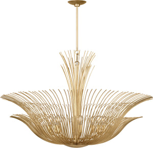 Visual Comfort Studio - LXC1218GD - Eight Light Chandelier - Dorelle - Gild | Gild