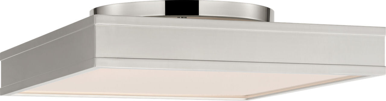 Visual Comfort Studio - PCF1061PN - LED Semi Flush Mount - Dupont - Polished Nickel | Polished Nickel