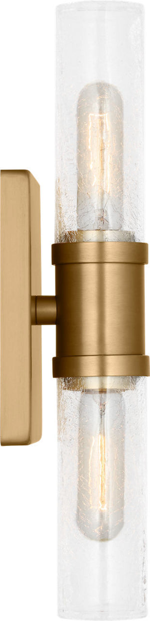 Visual Comfort Studio - 4465002CC-848 - Two Light Vanity - Keaton - Satin Brass | Satin Brass