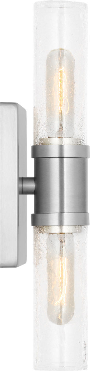 Visual Comfort Studio - 4465002CC-962 - Two Light Vanity - Keaton - Brushed Nickel | Brushed Nickel