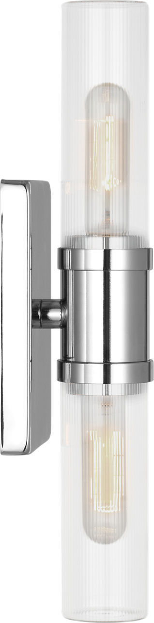 Visual Comfort Studio - 4465002CF-05 - Two Light Vanity - Keaton - Chrome | Chrome