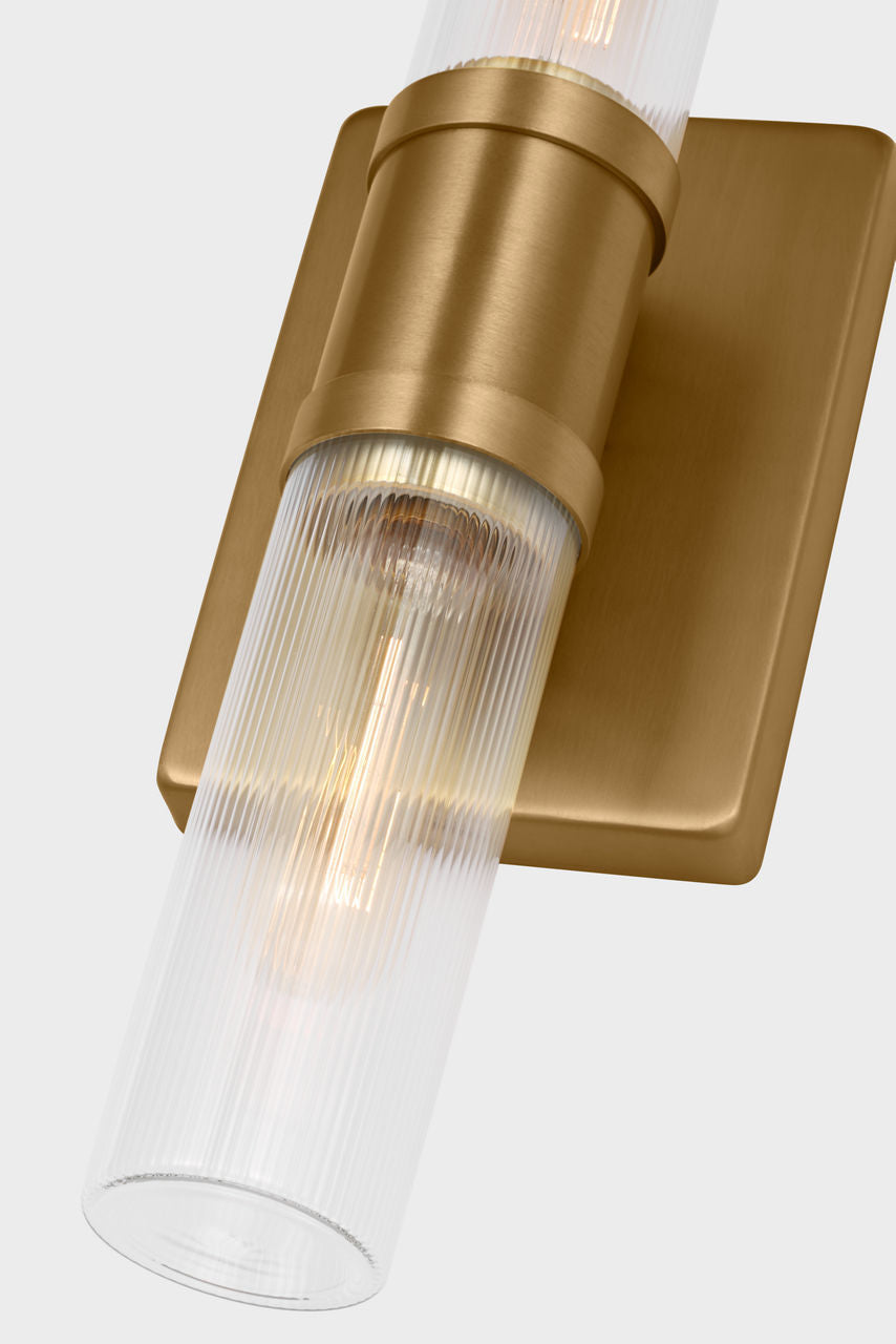 Visual Comfort Studio - 4465002CF-848 - Two Light Vanity - Keaton - Satin Brass | Satin Brass