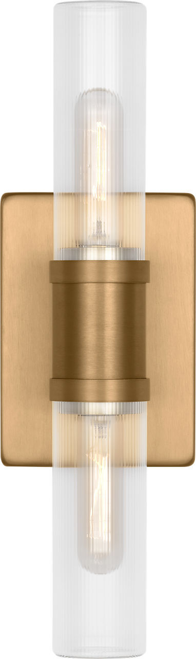 Visual Comfort Studio - 4465002CF-848 - Two Light Vanity - Keaton - Satin Brass | Satin Brass