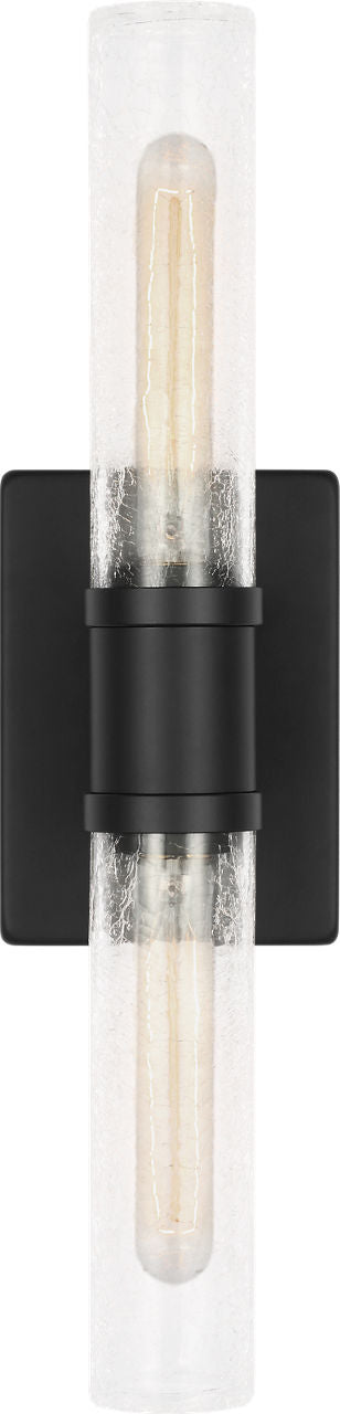 Visual Comfort Studio - 4565002CC-112 - Two Light Vanity - Keaton - Midnight Black | Midnight Black