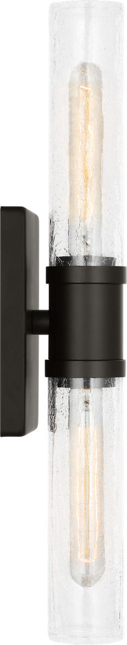 Visual Comfort Studio - 4565002CC-112 - Two Light Vanity - Keaton - Midnight Black | Midnight Black