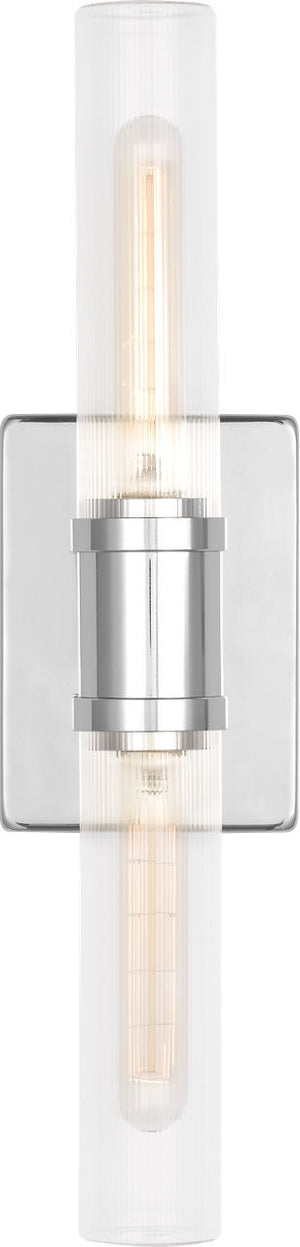 Visual Comfort Studio - 4565002CF-05 - Two Light Vanity - Keaton - Chrome | Chrome