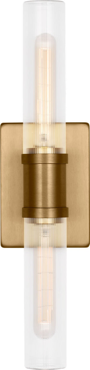 Visual Comfort Studio - 4565002CF-848 - Two Light Vanity - Keaton - Satin Brass | Satin Brass