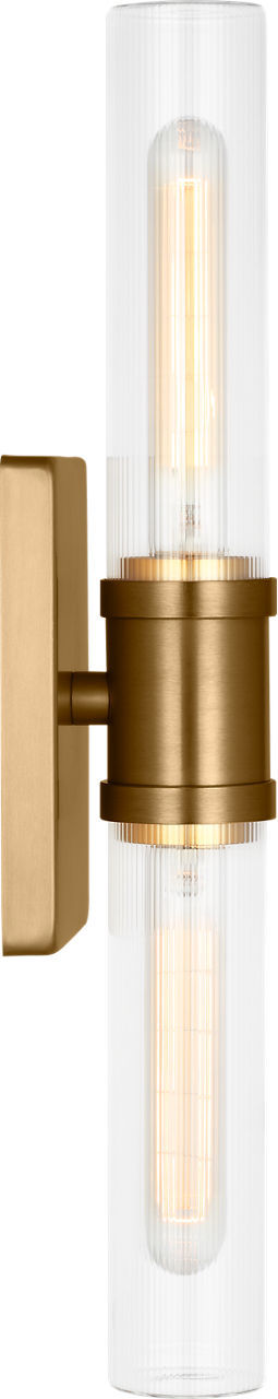 Visual Comfort Studio - 4565002CF-848 - Two Light Vanity - Keaton - Satin Brass | Satin Brass