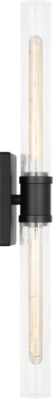Visual Comfort Studio - 4665002CC-112 - Two Light Vanity - Keaton - Midnight Black | Midnight Black