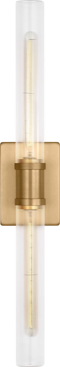 Visual Comfort Studio - 4665002CF-848 - Two Light Vanity - Keaton - Satin Brass | Satin Brass
