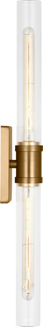 Visual Comfort Studio - 4665002CF-848 - Two Light Vanity - Keaton - Satin Brass | Satin Brass