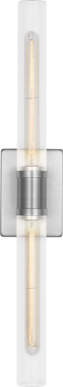 Visual Comfort Studio - 4665002CF-962 - Two Light Vanity - Keaton - Brushed Nickel | Brushed Nickel